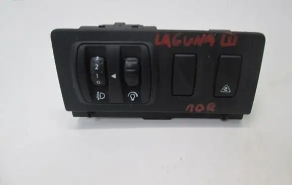 Renault Laguna III Headlight level height control switch 8200147868