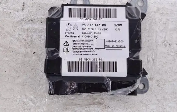 Citroen C3 Airbag control unit/module 9823741380