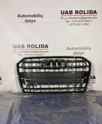 Audi A6 S6 C7 4G Front bumper upper radiator grill 4G0853653T 4G0853651BK 4G0853651BL