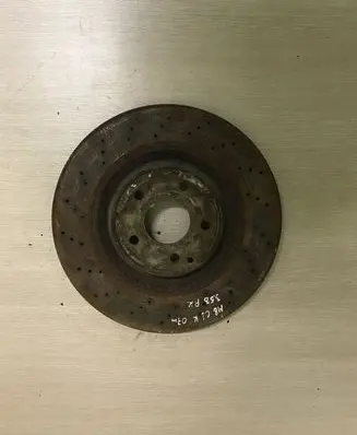 Mercedes-Benz CLK A209 C209 Front brake disc