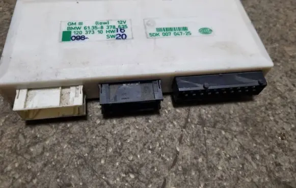 BMW 5 E39 Comfort/convenience module 61358378635 12037310