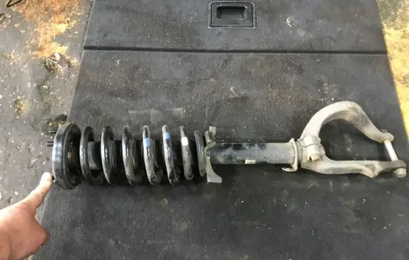 Honda Accord Front shock absorber with coil spring