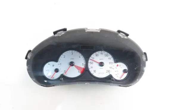Peugeot 206 Speedometer (instrument cluster) 9656696280