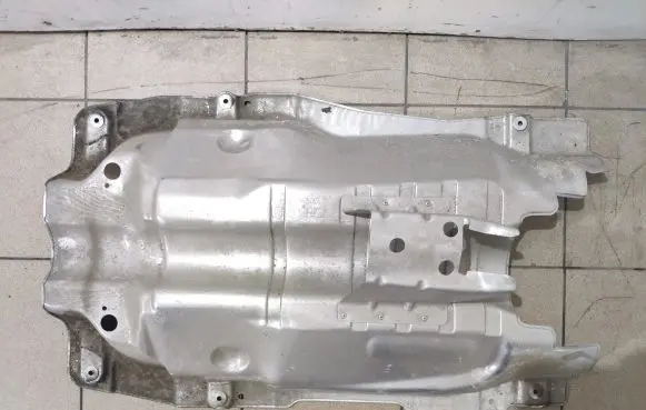 Heat shield in engine bay