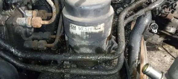 Opel Zafira A Oil filter cover 90571672