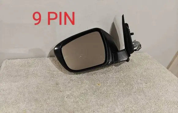 Front door electric wing mirror