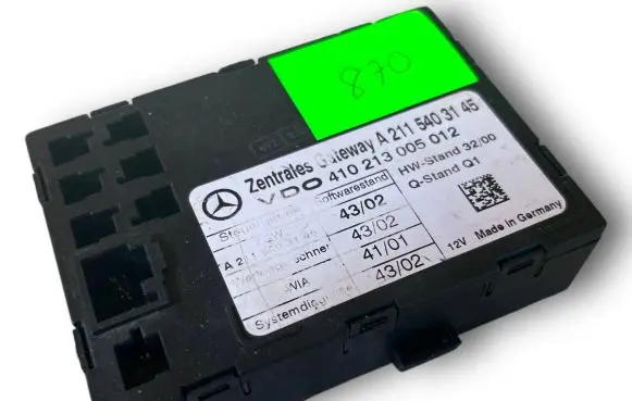 Mercedes-Benz E AMG W211 Central body control module S870 A2115403145