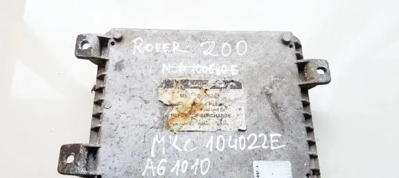 Rover 214 - 216 - 220 Engine control unit/module mkc104022e