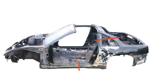 Nissan 240ZX, 280ZX, 300ZX Rear quarter panel 