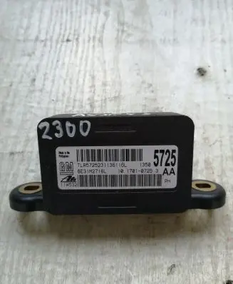 Opel Insignia A ESP acceleration yaw rate sensor 13505725