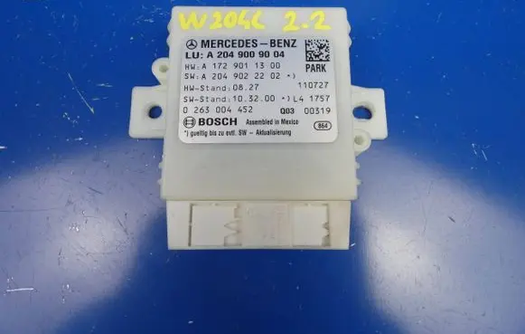 Mercedes-Benz C AMG W204 Parking PDC control unit/module A2049009004 A1729011300 A2049022202