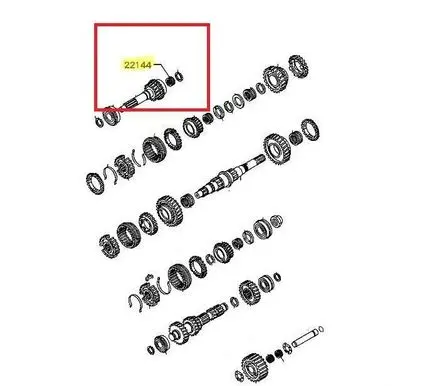 Mitsubishi Pajero Other gearbox part MR388635