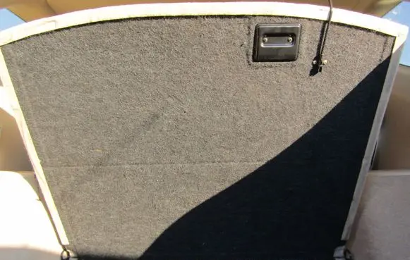 Cadillac SRX Trunk/boot floor carpet liner 