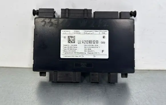 Mercedes-Benz E W212 Seat control module A2129005200