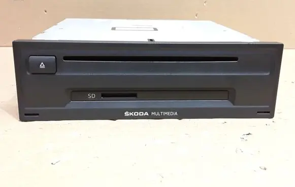 Skoda Octavia Mk3 (5E) Head unit multimedia control 5E0035819A