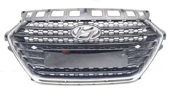 Front bumper upper radiator grill