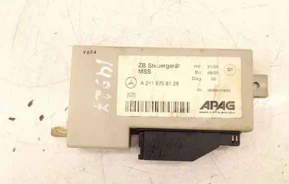 Mercedes-Benz E W211 Other control units/modules 2118708126 2118703085