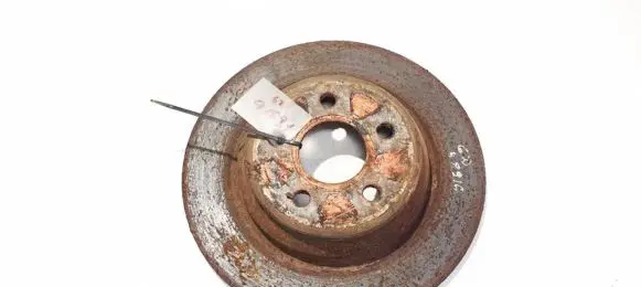 Ford Mondeo MK IV Rear brake disc neventiliuojamas