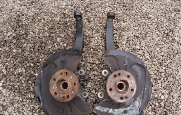 Mercedes-Benz ML W164 Front wheel hub spindle knuckle