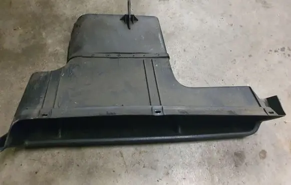Volkswagen Golf II Dashboard lower bottom trim panel 191857924C