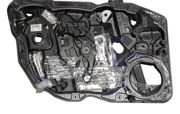 Volkswagen Touareg II Front window lifting mechanism without motor 917187102 7P0959354