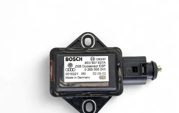 Audi A4 S4 B6 8E 8H ESP acceleration yaw rate sensor 8E0907637A 0265005245