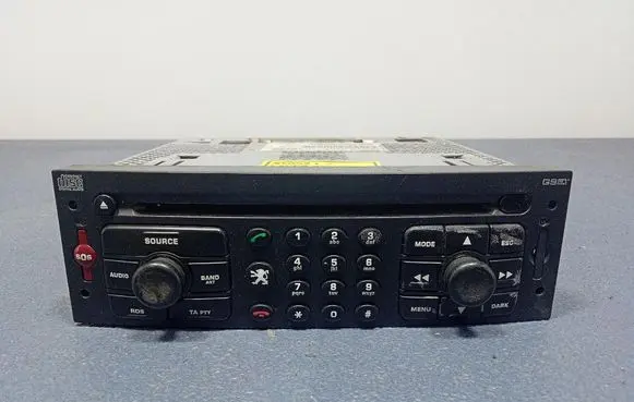 Peugeot 807 Radio/CD/DVD/GPS head unit 14966390XT