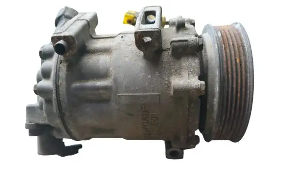 Peugeot 407 Air conditioning (A/C) compressor (pump) 9648138980