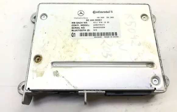 Mercedes-Benz C W203 Bluetooth control unit module A2118701885 DM60225550 K5042