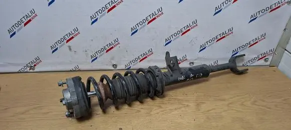 Front shock absorber with coil spring