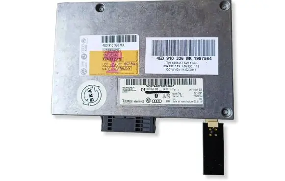 Audi A6 S6 C6 4F Bluetooth control unit module 4E0910336M 4E0910336