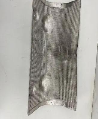 BMW 5 G60 G61 Exhaust heat shield 51489881745 51164310