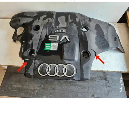 Audi A6 S6 C5 4B Engine cover (trim)