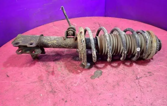 Opel Astra H Front shock absorber with coil spring 24466539