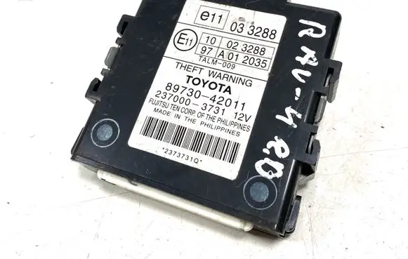 Toyota RAV 4 (XA30) Alarm control unit/module 2370003731 8973042011 033288