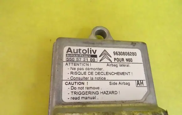 Citroen Xsara Picasso Airbag control unit/module 550572100 9630806280