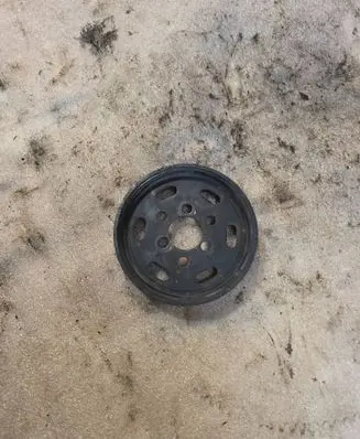 Audi A3 S3 8L Power steering pump pulley 038145255A