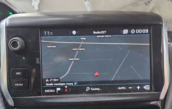 Peugeot 2008 I Screen/display/small screen 9825029180 IMPRK1552664