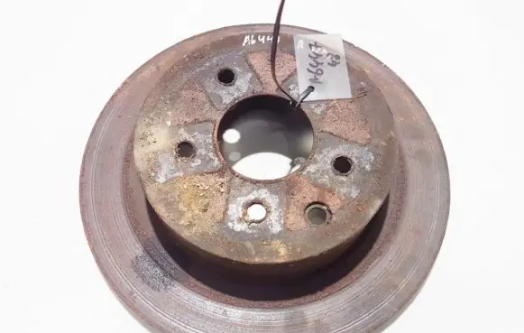 Nissan X-Trail T31 Rear brake disc ventiliuojamas