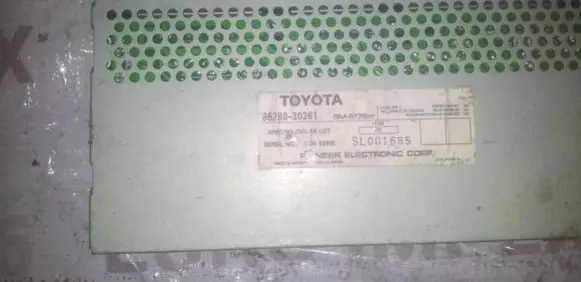 Lexus GS 300 400 430 Other control units/modules 8628030361 GK8176