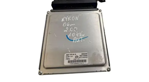 SsangYong Kyron Engine control unit/module A6645408032 R0411C044C