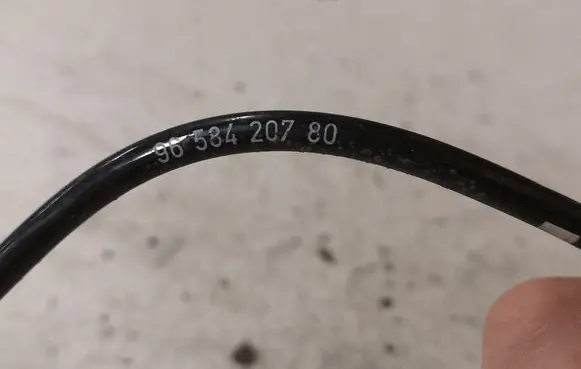 Peugeot 307 ABS rear brake sensor 9658420780