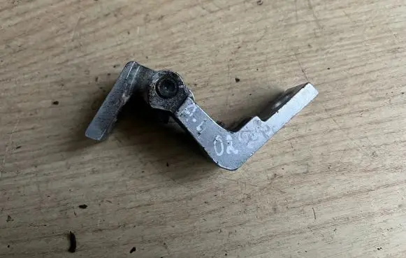 Rear door upper hinge
