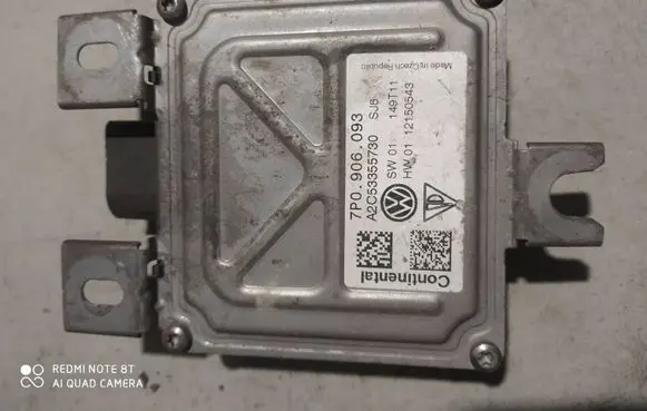 Volkswagen Touareg II Fuel injection pump control unit/module 7P0906093 A2C53355730 12150543