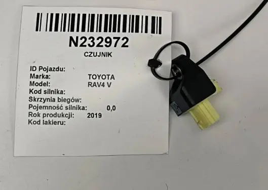 Toyota RAV 4 (XA50) Airbag deployment crash/impact sensor 8983147050 5377KU0D7