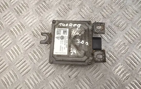 Volkswagen Touareg II Fuel injection pump control unit/module 7P0906093