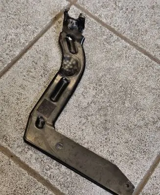 Audi A5 Rear bumper mounting bracket 8W9807329A 8W9807329
