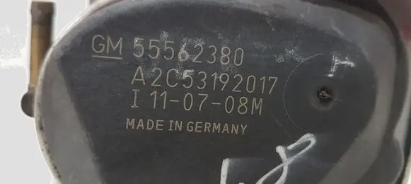 Opel Vectra C Throttle valve 55562380