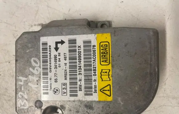 BMW X3 E83 Airbag control unit/module 31341499001X G9V4H04A229 65773414990