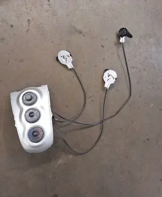Toyota Yaris Climate control unit 554060D190